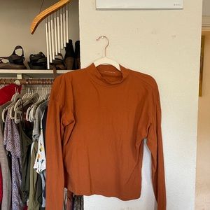 Everlane Square Mockneck Top